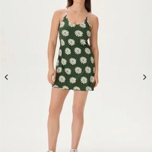 Outdoor Voices Exercise Dress Evergreen Floral Size Small